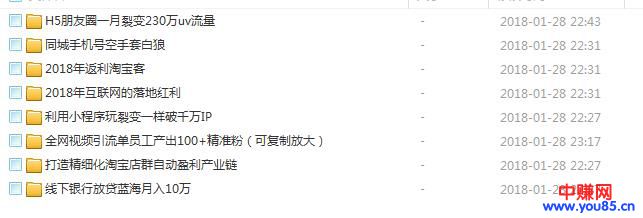 图片[3]-（888期）逐鹿琅琊会2018高手汇聚分享会：8个项目-最少一个月能赚5万-10元-副业库