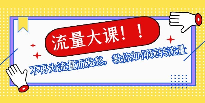 图片[2]-（1072期）流量大课：不再为流量而发愁，教你如何玩转流量，助你获取百万流量-副业网
