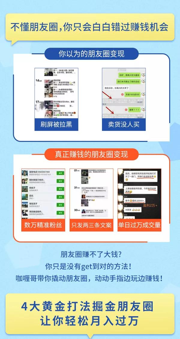 图片[2]-（1326期）【0投入0风险0人脉】朋友圈财源滚滚技法 4大黄金打法20天赚6w+(30节课+PDF)-副业网