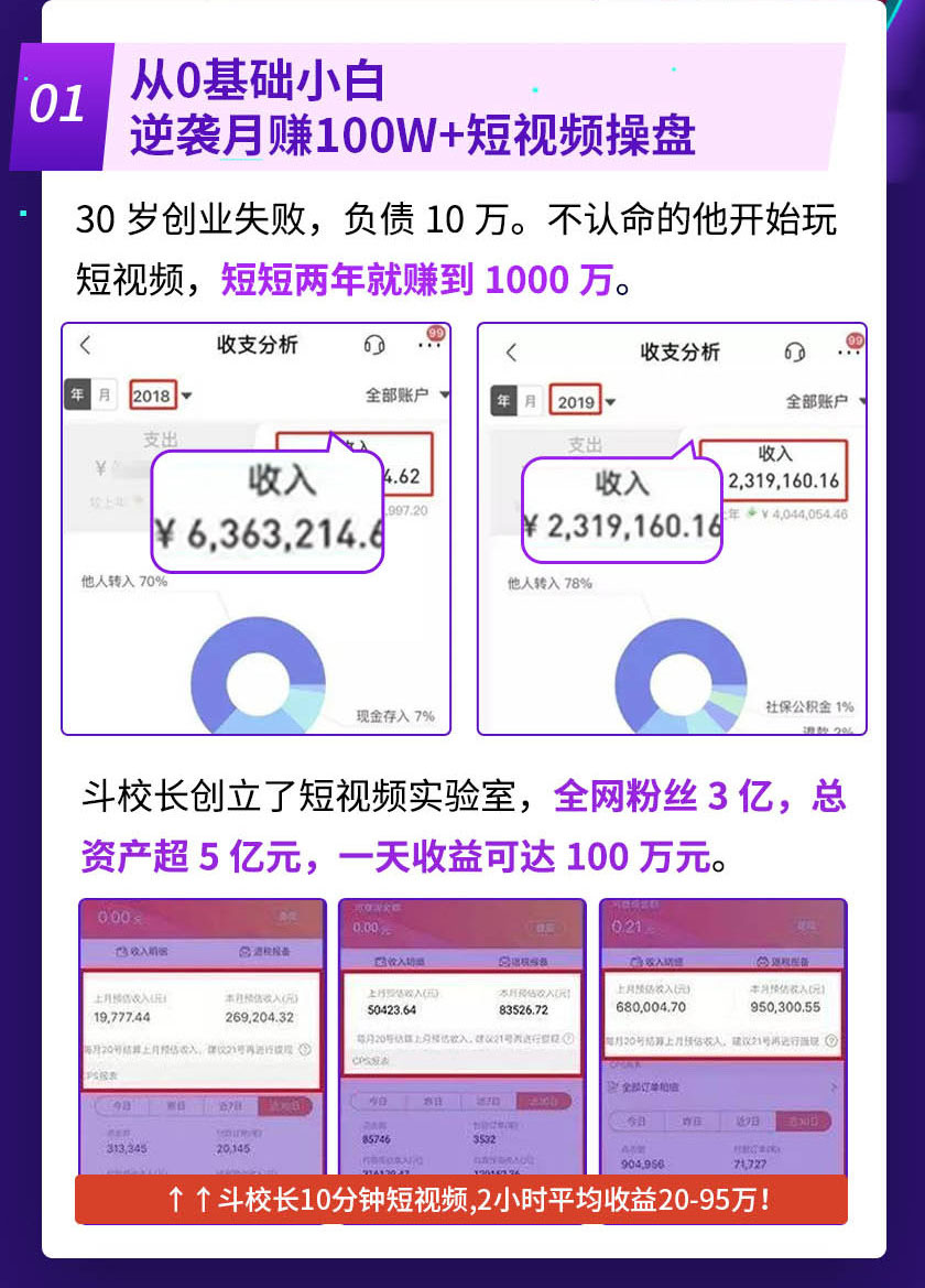 图片[8]-（1355期）15天短视频掘金营：会玩手机就能赚钱，新手暴利玩法月入几万元（15节课）-副业网