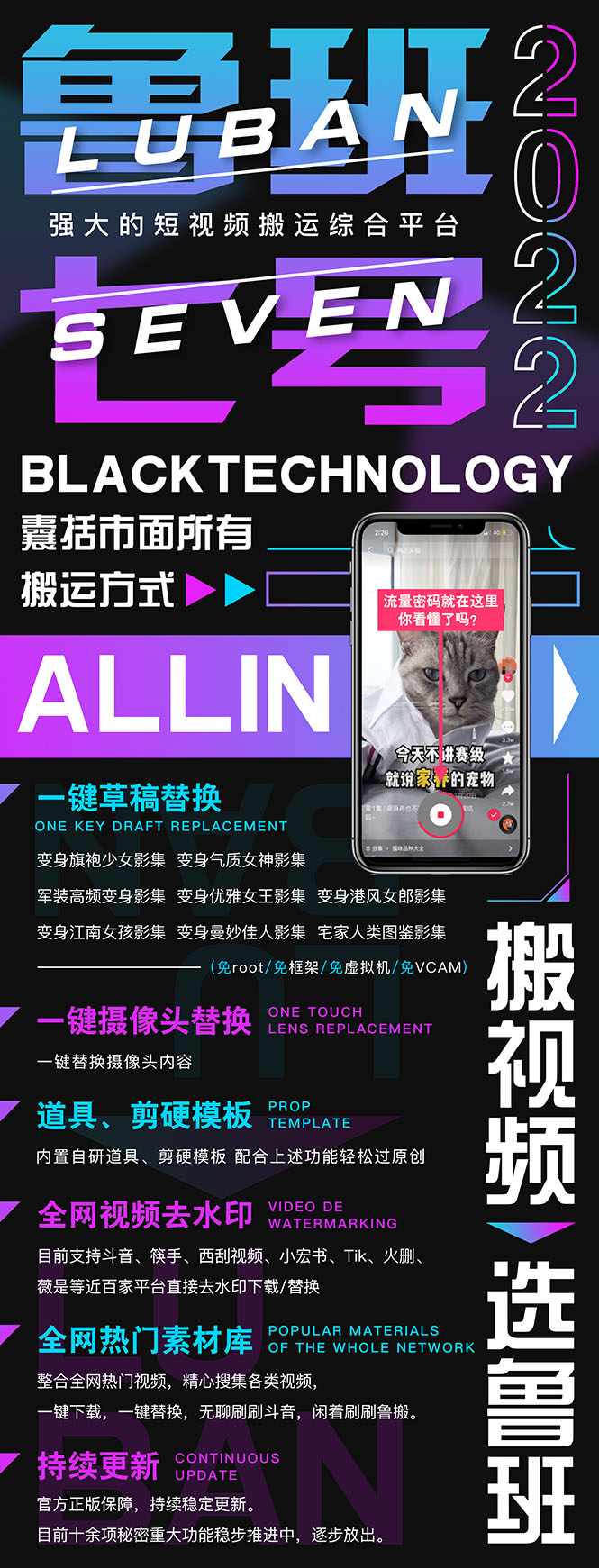 图片[3]-（2622期）最新【鲁搬7号3.0】短视频永久版搬运软件 (突破技术壁垒 碾压一切搬运神器)-副业库