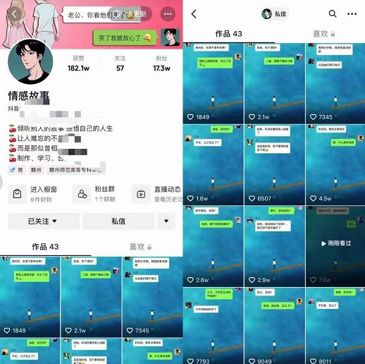 图片[2]-（3062期）情感故事对话号教学，手机操作，吸粉能力超强的起号思路，值得学习-副业库