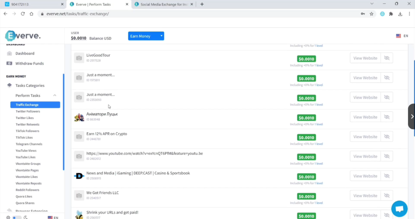 图片[2]-（5436期）外面收费1988海外平台点赞关注全自动挂机项目 单机一天30美金【脚本+教程】-副业网