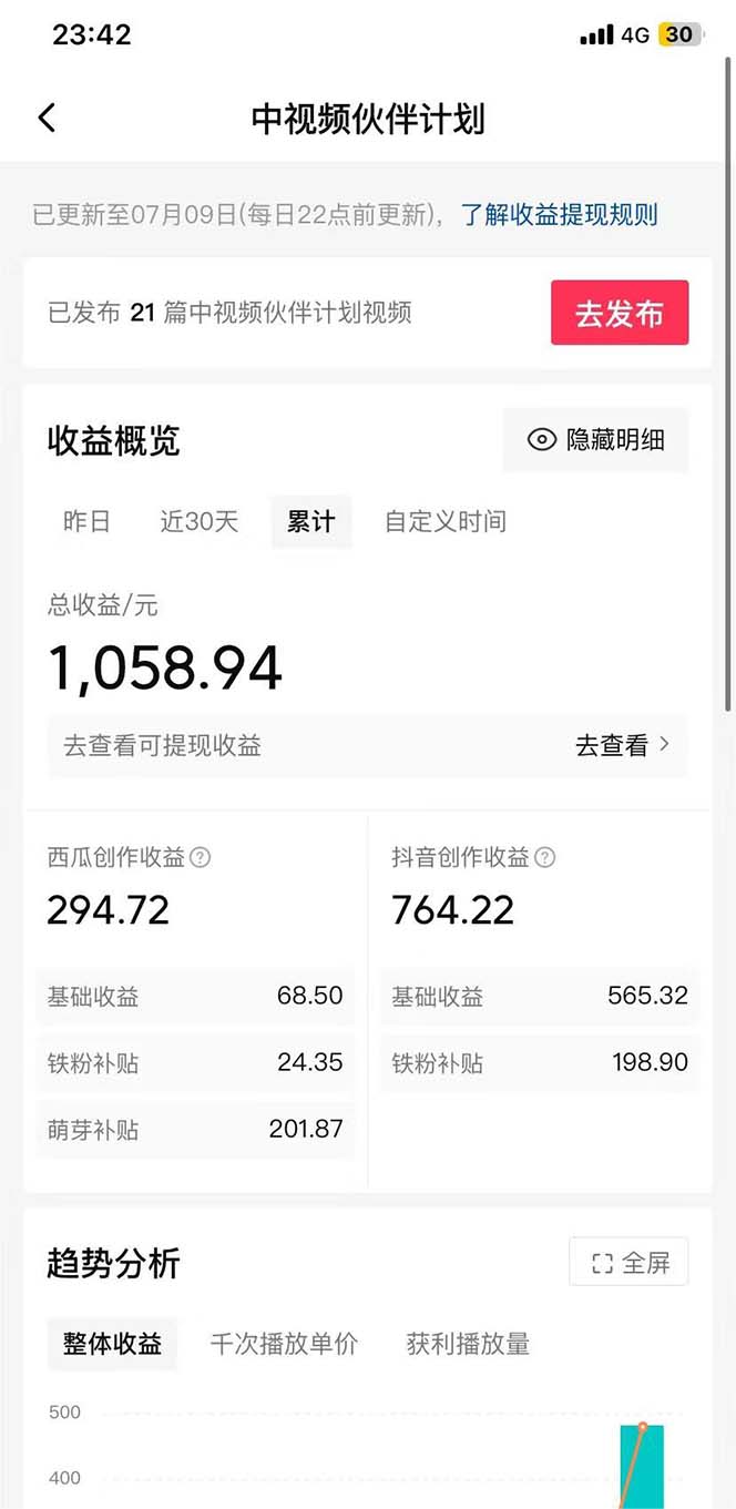 图片[2]-（6948期）小白轻松日入100-1000，中视频蓝海计划，保姆式教学，任何人都能做到！-副业库