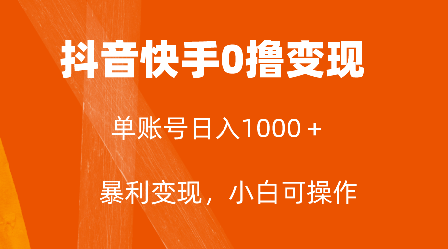 （7993期）全网首发，单账号收益日入1000＋，简单粗暴，保底5元一单，可批量单操作-副业网