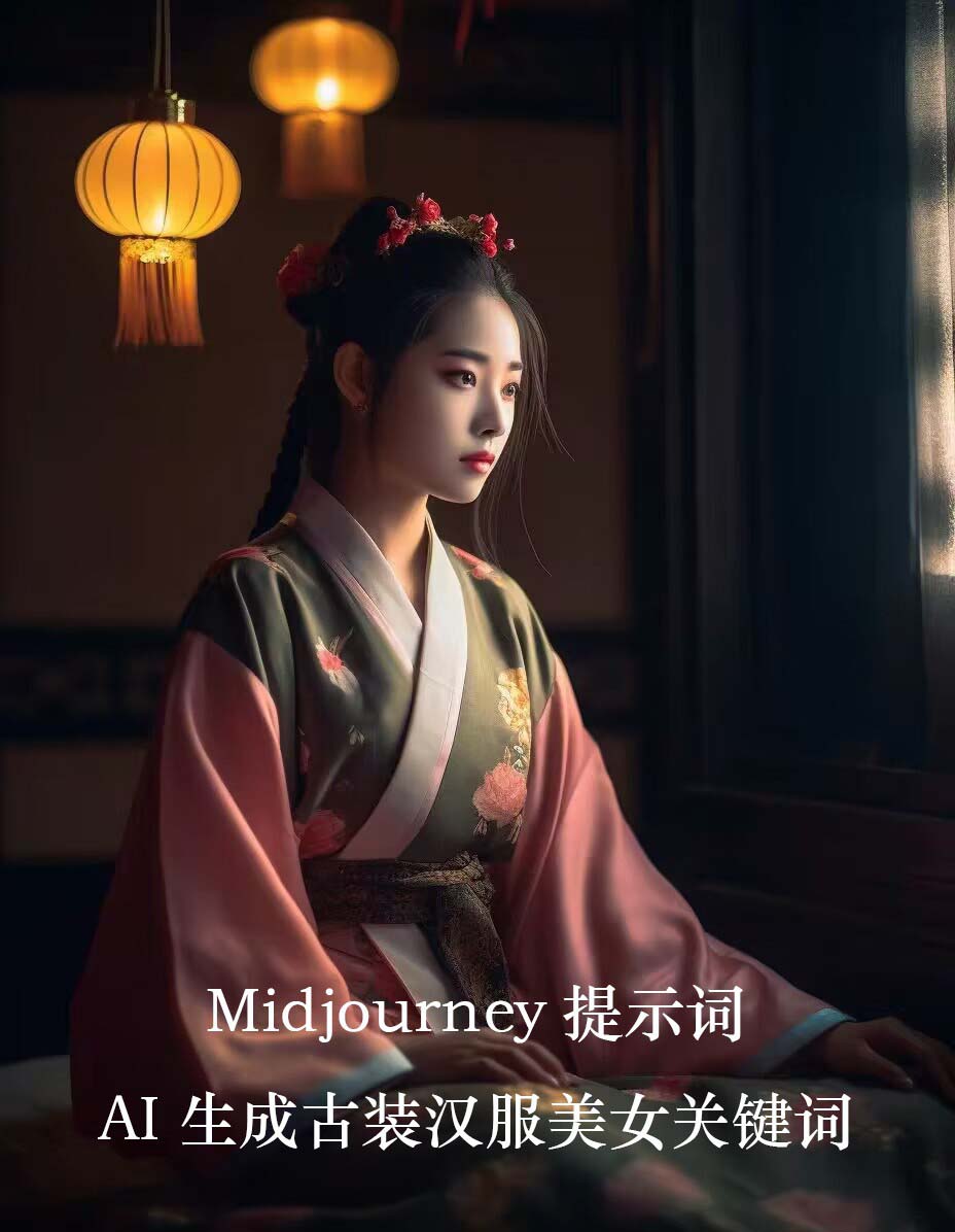 图片[2]-（8814期）Midjourney关键词-AI生成中国风古装汉服美女人像提示关键词-副业网
