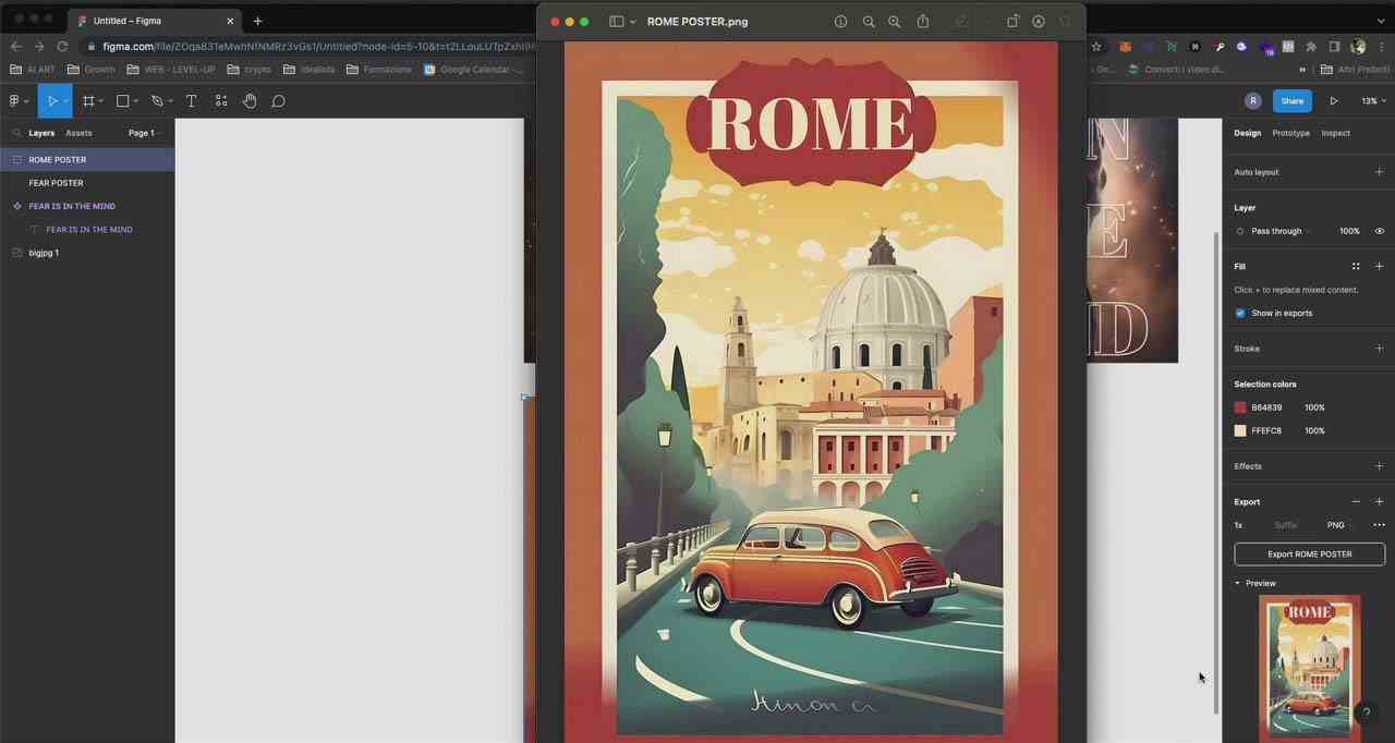 图片[15]-（8965期）Midjourney AI人工智能创建和销售令人惊叹的海报教程-10节课-中英字幕-副业网