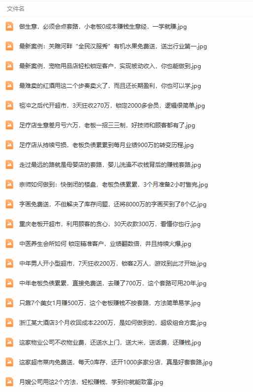 图片[5]-（9607期）真实有效391套商业模式，年入几十到几百万案例解析（电子书+视频+图文）-副业网