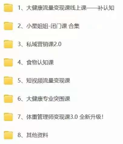 图片[2]-（10871期）大健康 流量 变现2.0：拓高变现 流量/成高客单/低粉高变现/只讲落地实战-副业网