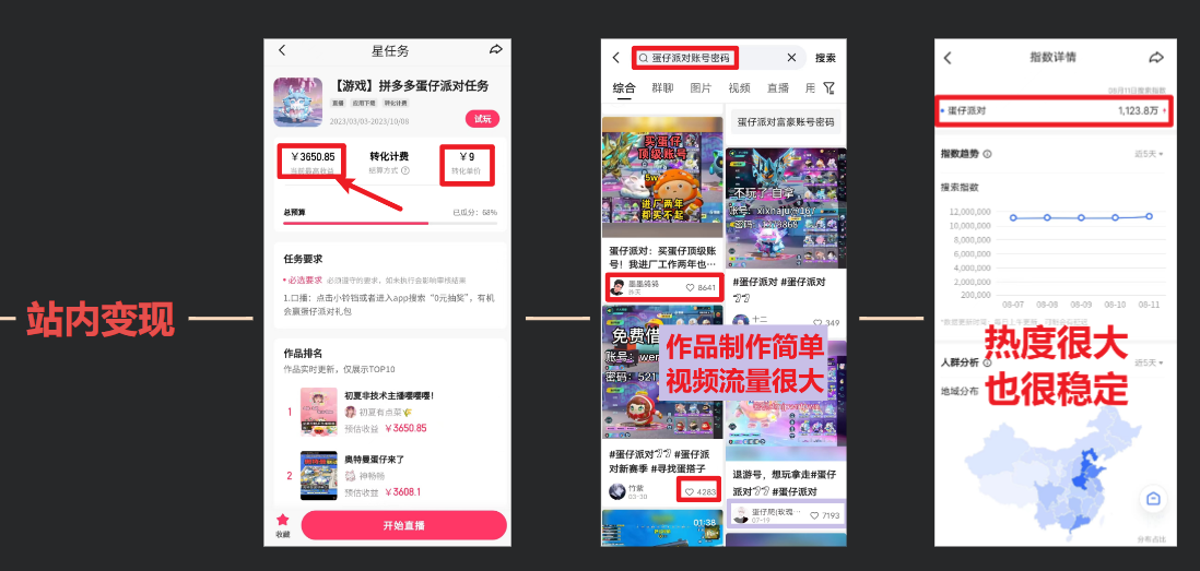 图片[3]-（12118期）蛋仔派对玩法.学会日入三千.磁力巨星跟游戏发行人都能做-副业网