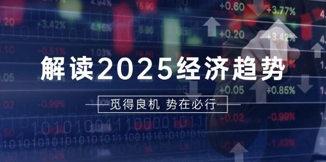 （13463期）解读2025经济趋势、美股、A港股等资产前景判断，助您抢先布局未来投资-副业库