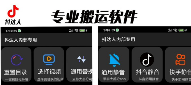 对外收费699抖音傻瓜式一键搬运，起号专用5分钟一个视频《软件+详细教程》-副业网