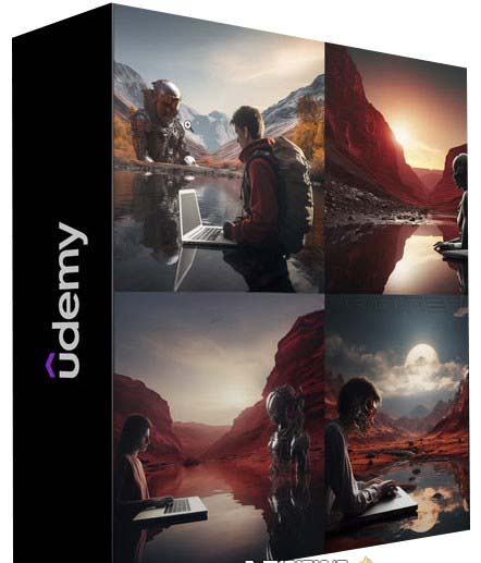 图片[2]-ChatGPT4 和 MidJourney AI 绘画聊天革命性指南教程-33节视频课-中英字幕-副业网