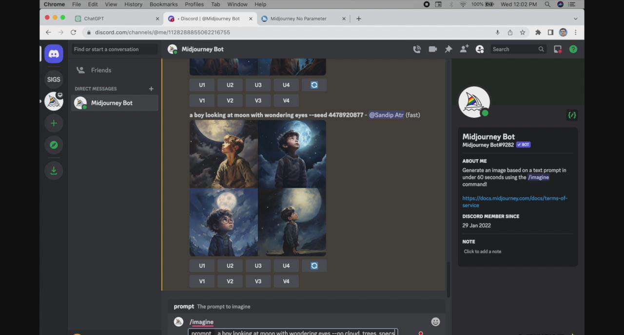 图片[5]-ChatGPT4 和 MidJourney AI 绘画聊天革命性指南教程-33节视频课-中英字幕-副业网