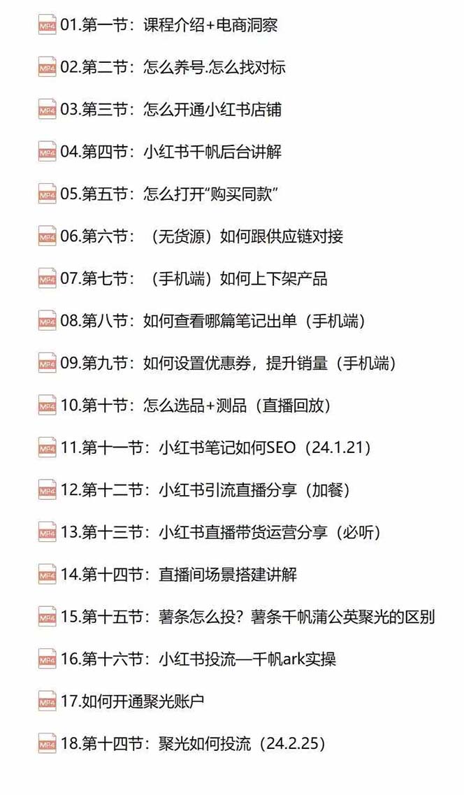 图片[2]-小红书快速赚钱电商特训营：用简单方式通过小红书快速变现！（55节）-副业网