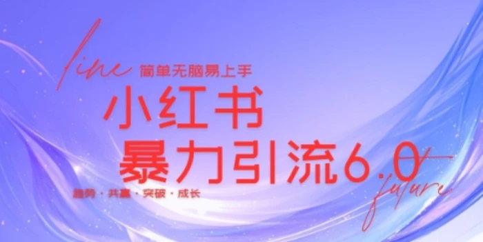 最新小红书暴力引流私域玩法，日引200+兼职粉，简单无脑操作-副业网