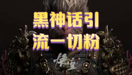 黑神话悟空五分钟打造爆款私域引流视频-副业网