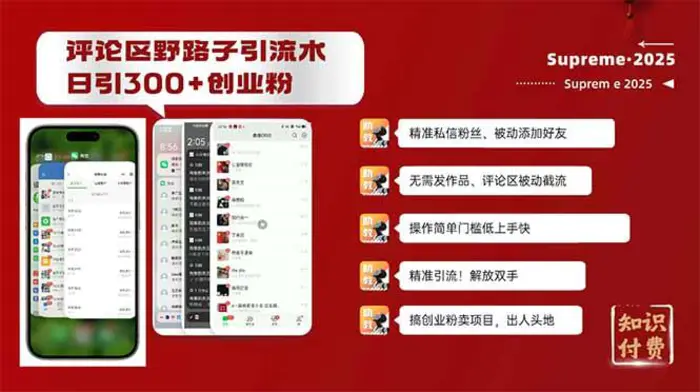 （14139期）评论区野路子截流创业粉新方法，日被动加300+创业粉，精准引流被动添加…-副业网