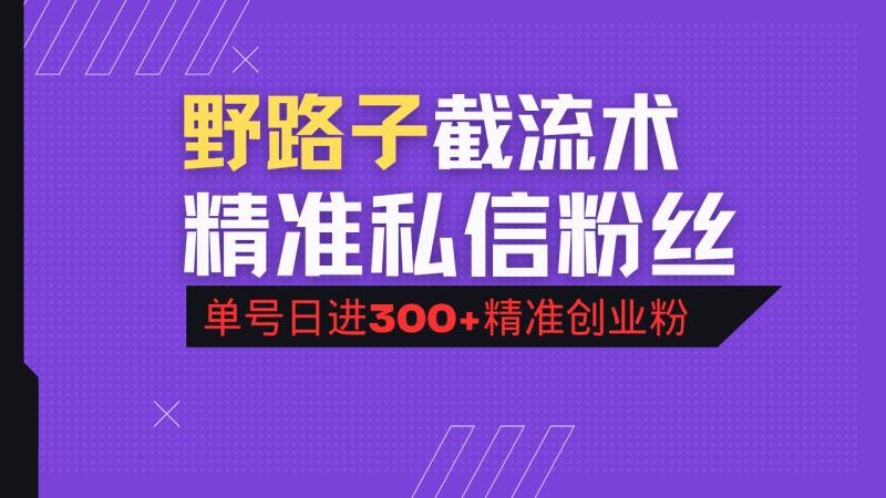 （14479期）抖音评论区野路子引流术，精准私信粉丝，单号日引流300+精准创业粉-副业网