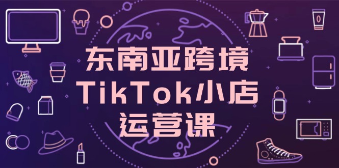 （14390期）东南亚跨境TikTok小店运营课，掌握店铺设置与流量转化核心技巧-副业库