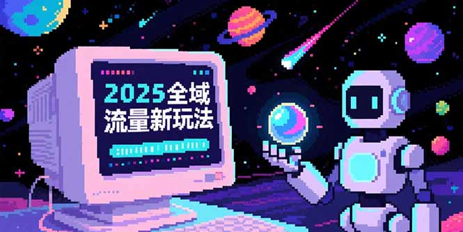 2025全域流量新玩法，O5A无潜入池方法论，基础逻辑+实战技巧全解析-副业库