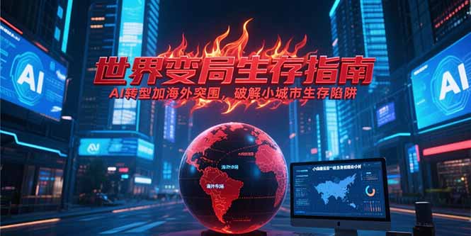 付费文章《世界变局生存指南，AI转型加海外突围，破解小城市生存陷阱》-副业库