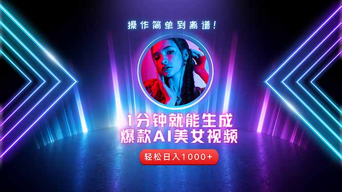 2025年最强副业：用AI做短视频，从零开始打造爆款账号！-副业网