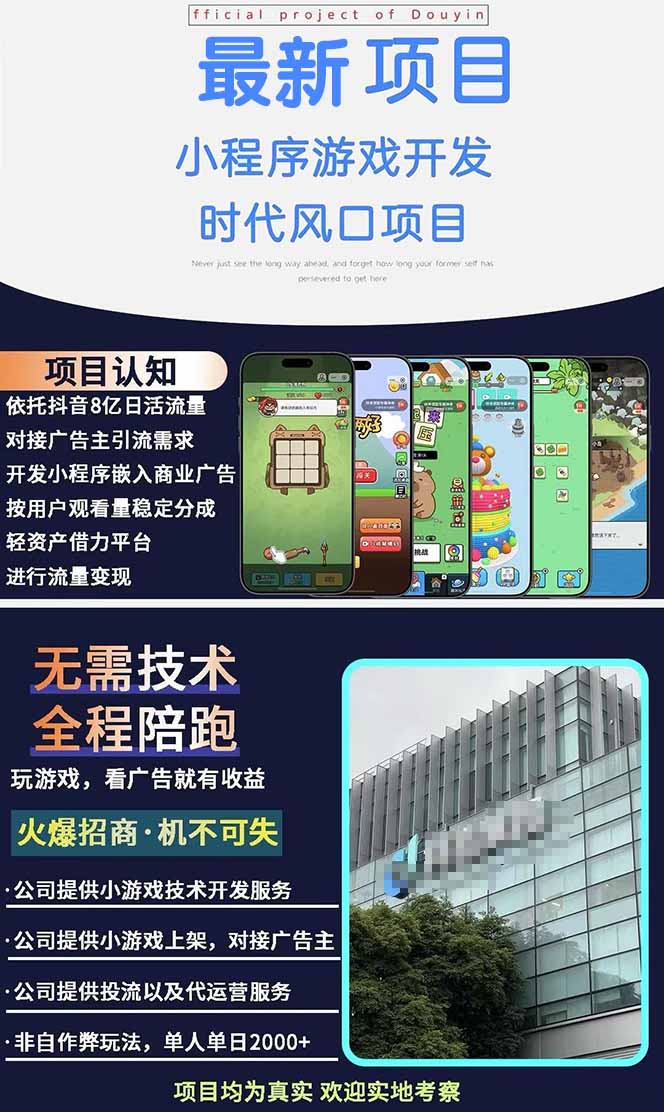 图片[2]-2025最热抖音项目 Ai时代风口项目小程序游戏开发 实测单个游戏日收入1800+-副业网