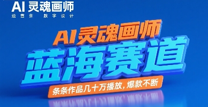 AI灵魂画师，蓝海赛道，条条作品几十W播放，爆款不断-副业网