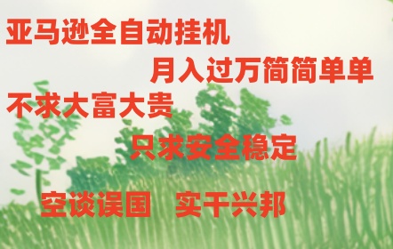 亚马逊全自动浏览挂机，，收益稳定且前景广阔-副业网
