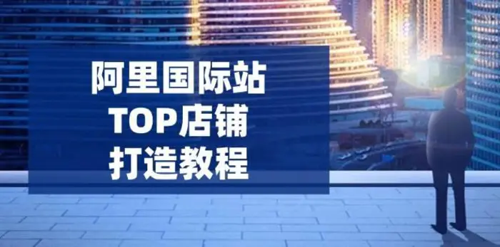 阿里国际站TOP店铺打造教程：涵盖平台到高阶，解决运营难题，提升询盘-副业网