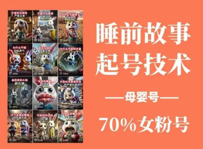 图片[2]-睡前故事动画制作课程，涵盖AI文案、配音、视频剪辑等，实现百分百原创-副业网
