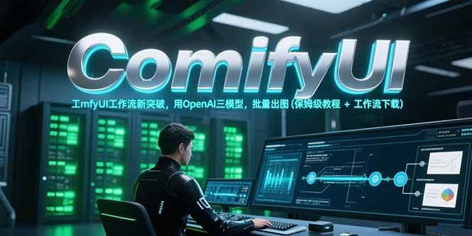 ComfyUI工作流新突破，用OpenAI三模型，批量出图(保姆级教程+工作流下载)-副业网