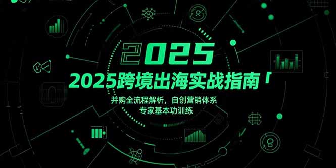 2025跨境出海实战指南，并购全流程解析，自创营销体系，专家基本功训练-副业库
