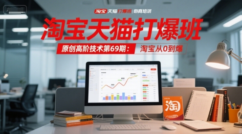 淘宝天猫打爆班原创高阶技术第69期：淘宝从0到爆-副业库