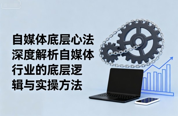 自媒体底层心法，深度解析自媒体行业的底层逻辑与实操方法-副业网