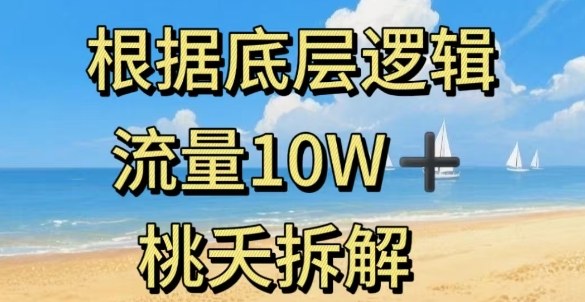 据底层逻辑，流量10W+，以安全知识科普为例-副业网