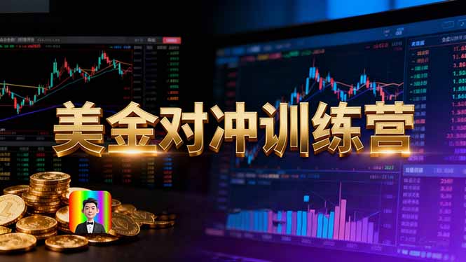 美金对冲日盈利100+美刀，长期稳定，小白也可以轻松上手-副业网