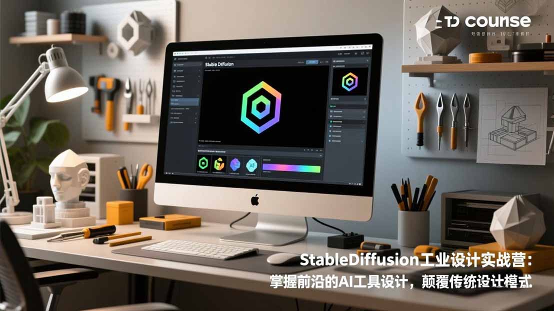 StableDiffusion工业设计实战营：掌握前沿的AI工具设计，颠覆传统设计模式-副业网