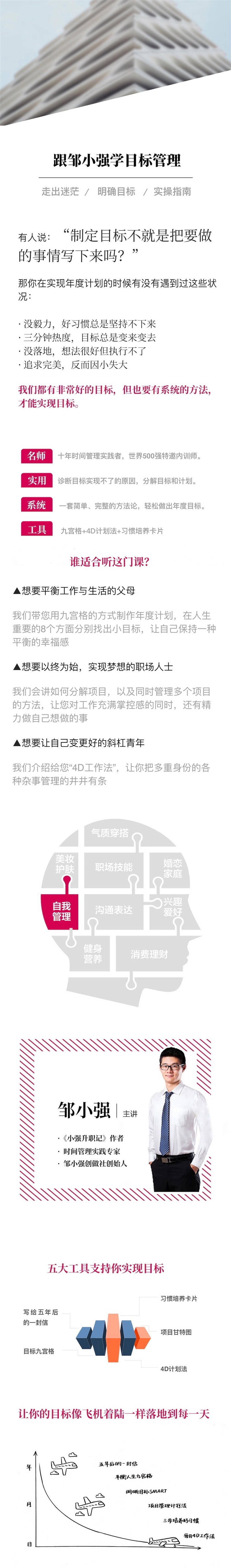 跟邹小强学目标管理计划-副业网