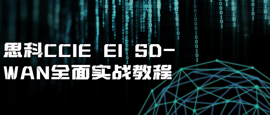 思科CCIE EI SD-WAN全面实战教程-副业网