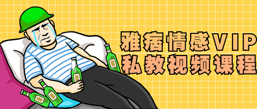 雅痞情感VIP私教视频课程-副业网