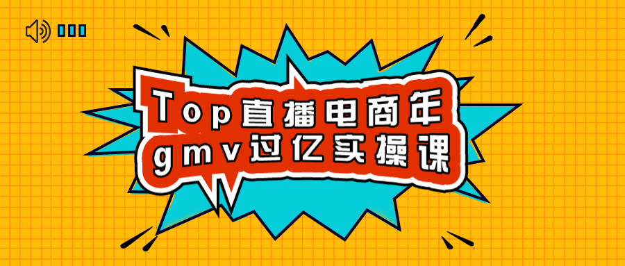 Top直播电商年gmv过亿实操课-副业网