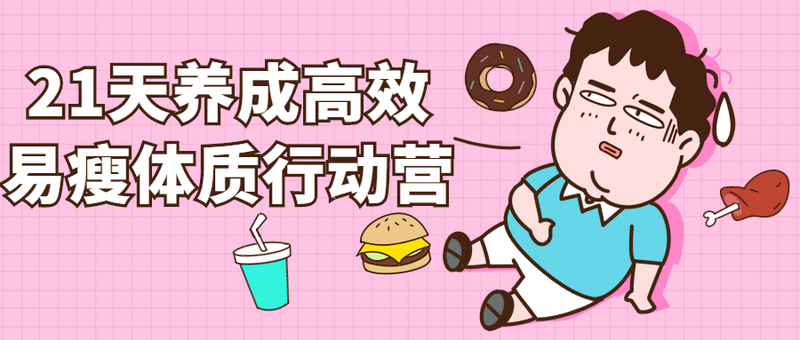 21天养成高效易瘦体质行动营-副业网