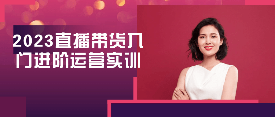 2023直播带货入门进阶运营实训-副业网