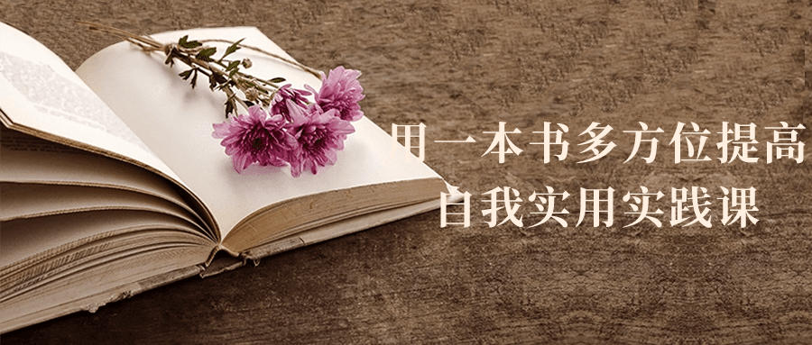 用一本书多方位提高自我实用实践课-副业网