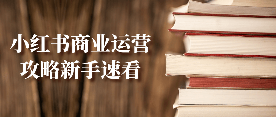 小红书商业运营攻略新手速看-副业网