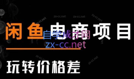 亿创繁星·闲鱼电商项目(玩转价格差)-副业网