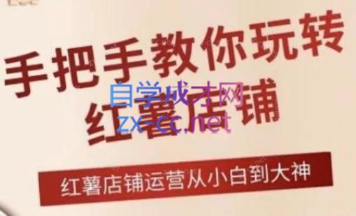 海燕老师·2024手把手教你玩转红薯店铺-副业网