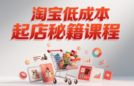 子枫老师·淘宝低成本起店系统课-副业网